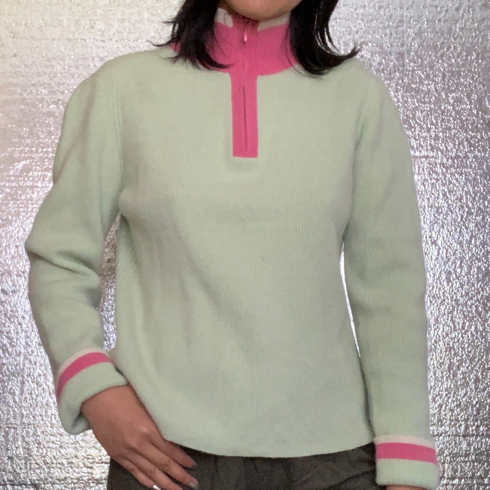 Tommy Hilfiger retro colored knitted long sleeve